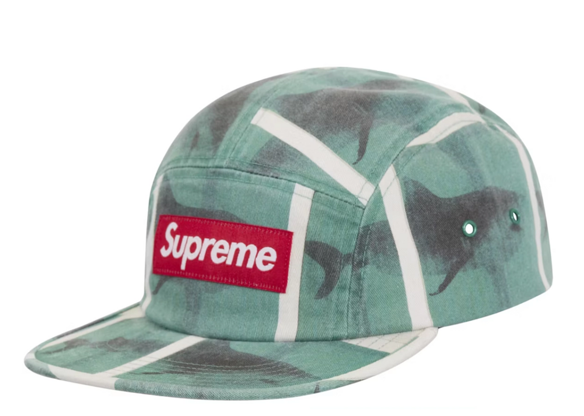 Supreme Damien Hirst Camp Cap White – SP, Inc.