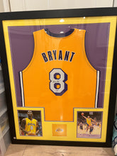 Load image into Gallery viewer, Kobe Bryant Framed Signed PSA Jersey