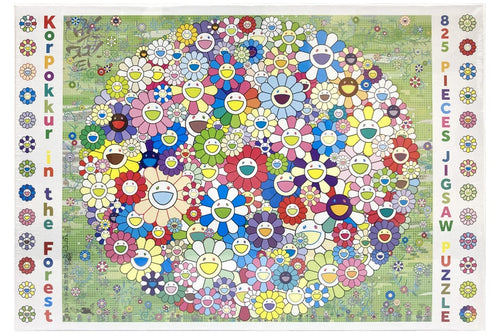 Takashi Murakami Korpokkur in the Forest Jigsaw Puzzle