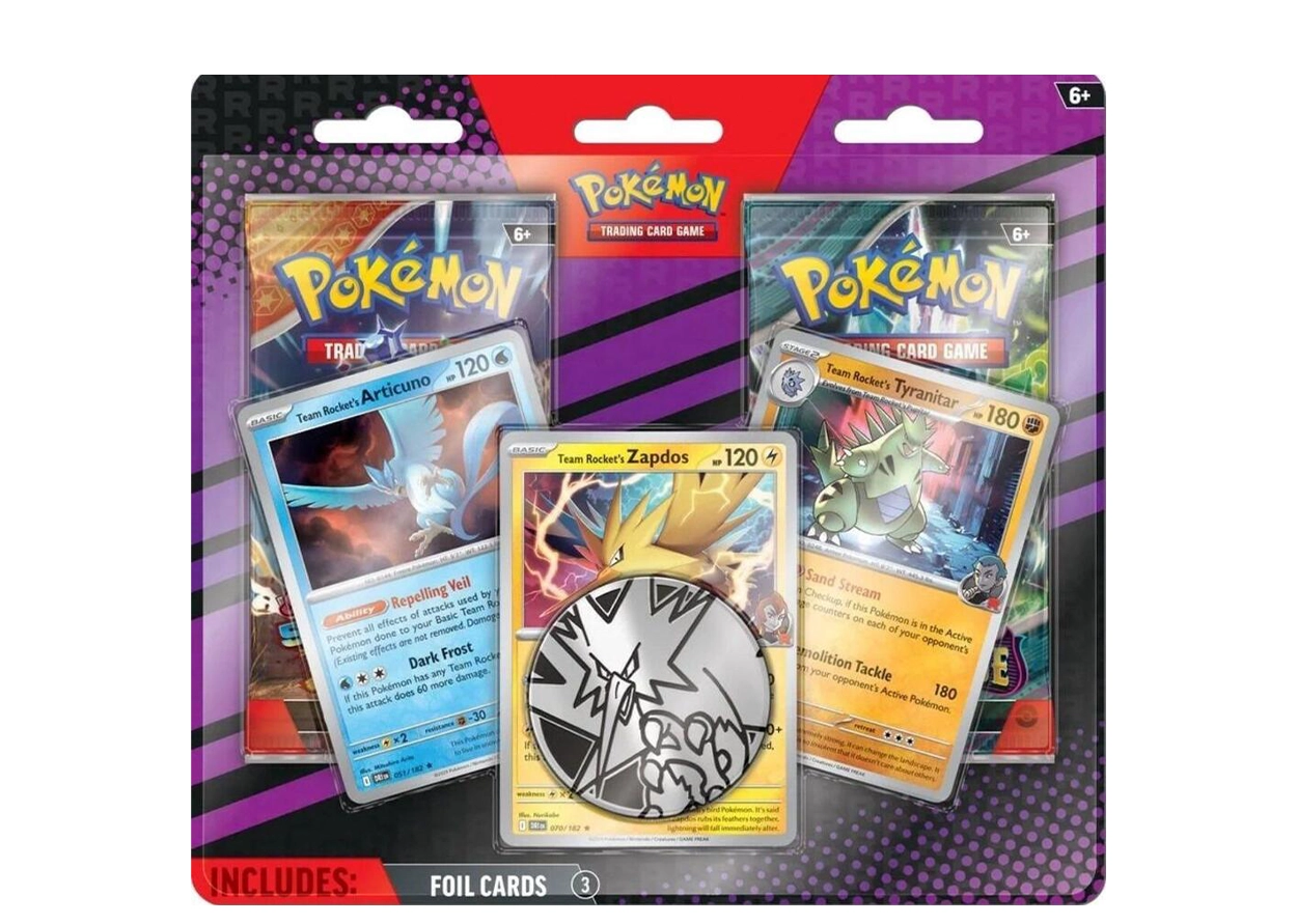 2-Pack Blister Pack [Team Rocket's Articuno, Zapdos & Tyranitar]