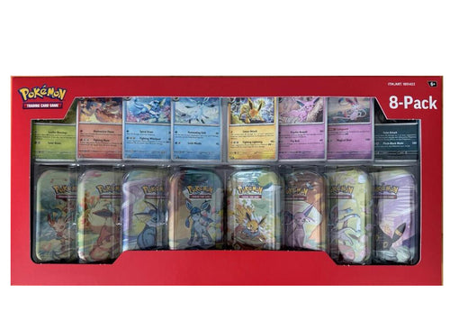 Costco Prismatic Evolutions 8-Pack Mini Tins