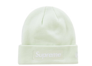 Supreme New Era Box Logo Beanie (FW23) Light Green – SP, Inc.