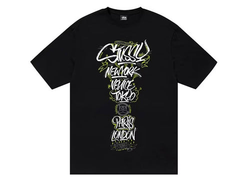 Stussy Born X Raised Handstyles Tee