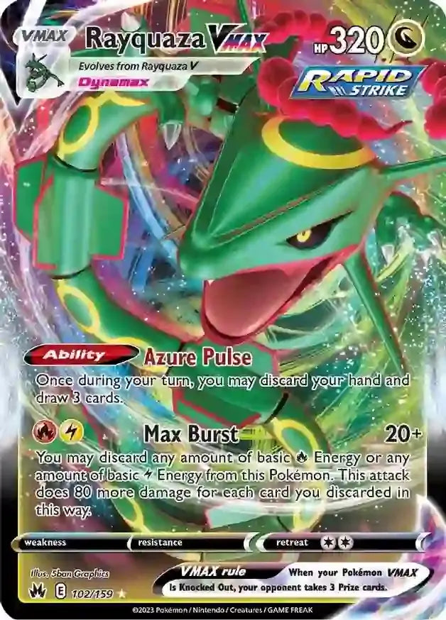 Rayquaza VMAX - 102/159 - NM