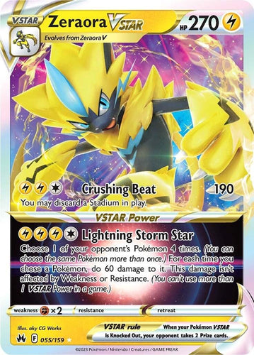 Zeraora VSTAR - 055/159 - NM