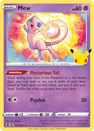 Mew - 011/25 - NM