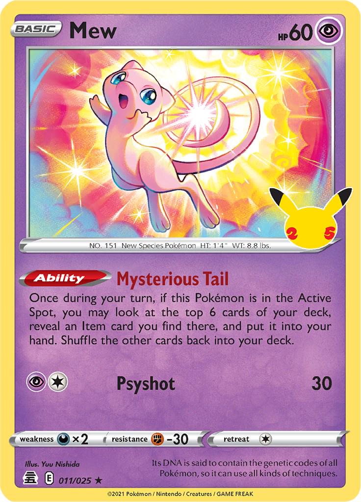 Mew - 011/25 - NM