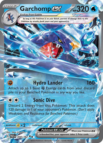Garchomp ex - 038/182 - NM
