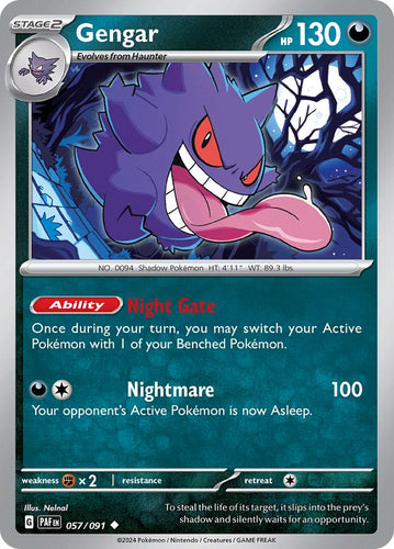 Gengar - 057/091 - NM