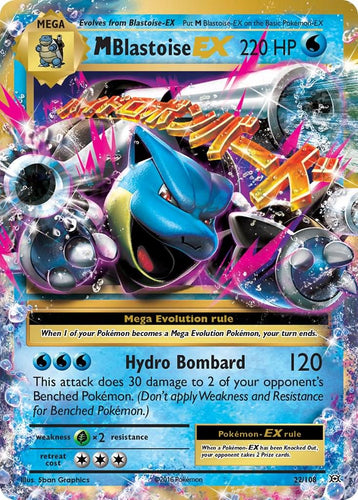 M Blastoise - 22/108 - NM