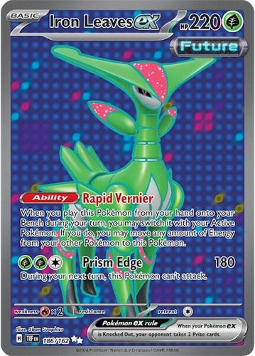 Iron Leaves ex - 186/162 - NM