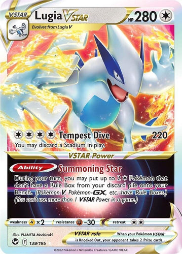 Lugia VSTAR - 139/195 - NM