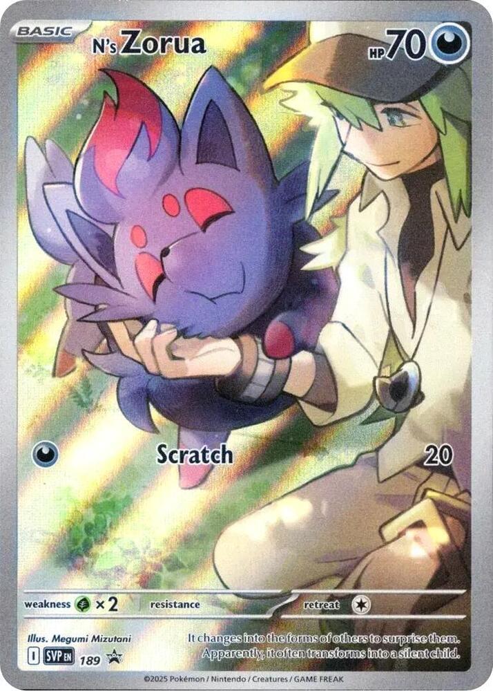 N's Zorua - 189 Promo - NM