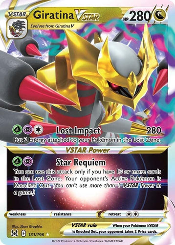 Giratina VSTAR - 131/196 - NM