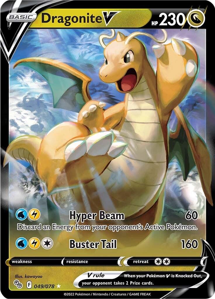 Dragonite V - 49/078 - NM