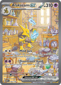 Alakazam ex - 201/165 - NM
