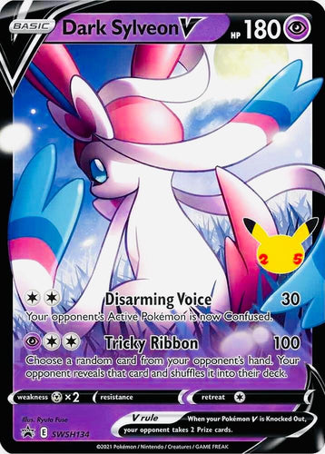 Dark Sylveon V - SWSH134 - NM