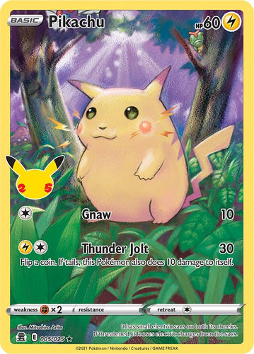 PIkachu - 005/025 - NM