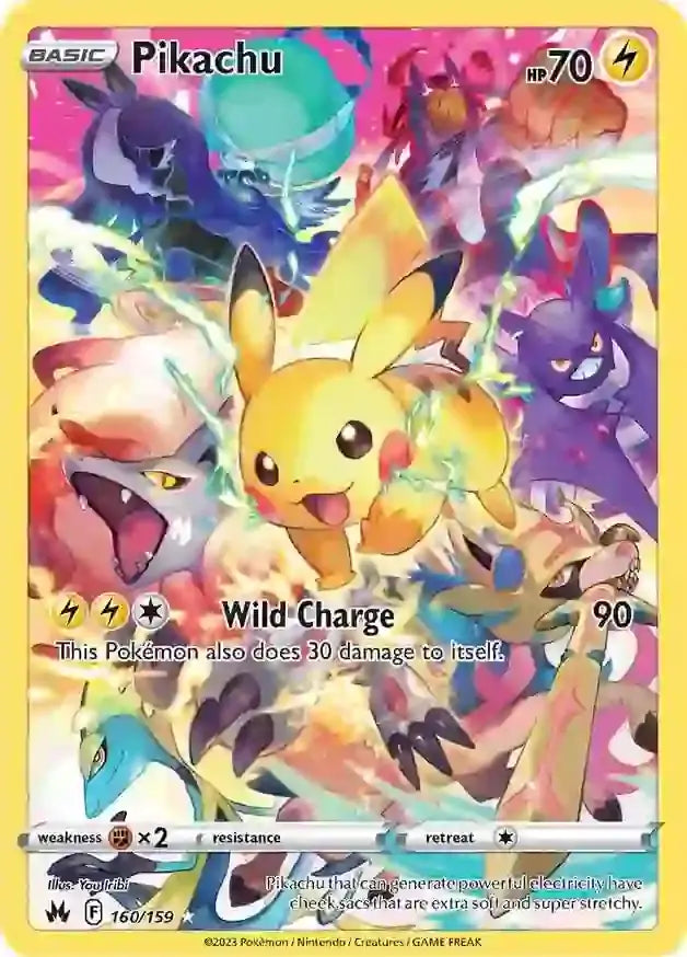 Pikachu - 160/159 - NM