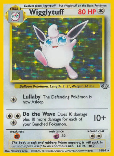 Wigglytuff - 16/64 - NM