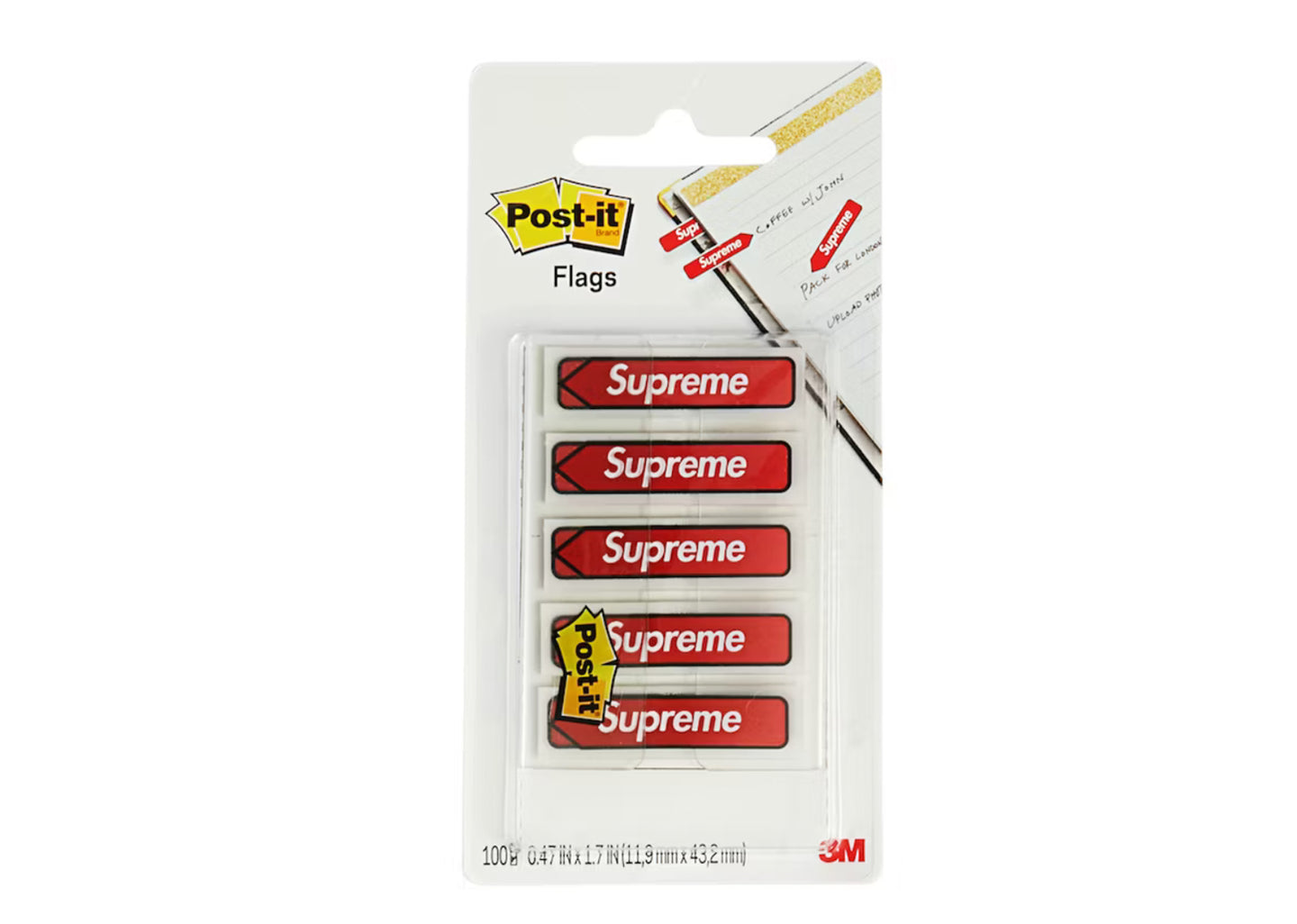 Supreme Post-It Flags