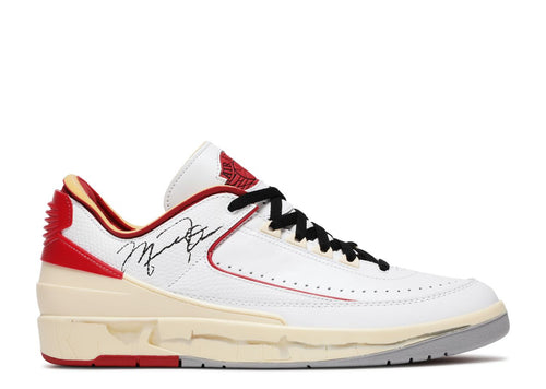 Air Jordan 2 Retro Low SP Off-White White Red