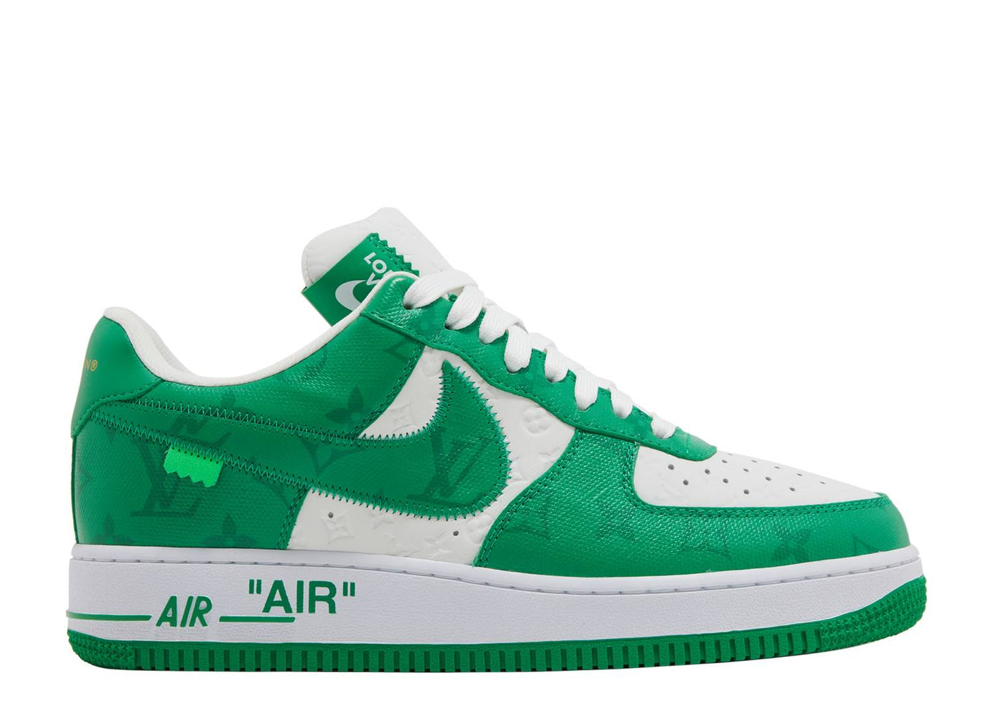 Louis Vuitton Nike Air Force 1 Low By Virgil Abloh Green