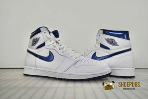 Air Jordan 1 Retro High Metallic Navy