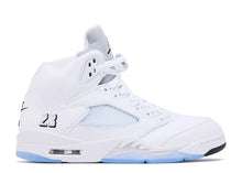 Load image into Gallery viewer, Air Jordan 5 Retro White Metallic