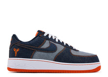 Load image into Gallery viewer, Nike Air Force 1 Low Protro Kobe Bryant Denim Obsidian Safety Orange