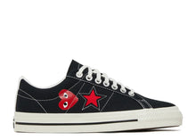 Load image into Gallery viewer, Converse One Star Ox Comme des Garcons PLAY Black
