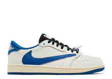 Load image into Gallery viewer, Air Jordan 1 Retro Low SP Fragment x Travis Scott Sail Military Blue