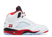 Load image into Gallery viewer, Air Jordan 5 Retro Fire Red Black Tongue