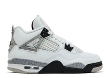 Load image into Gallery viewer, Air Jordan 4 Retro White Cement (GS)
