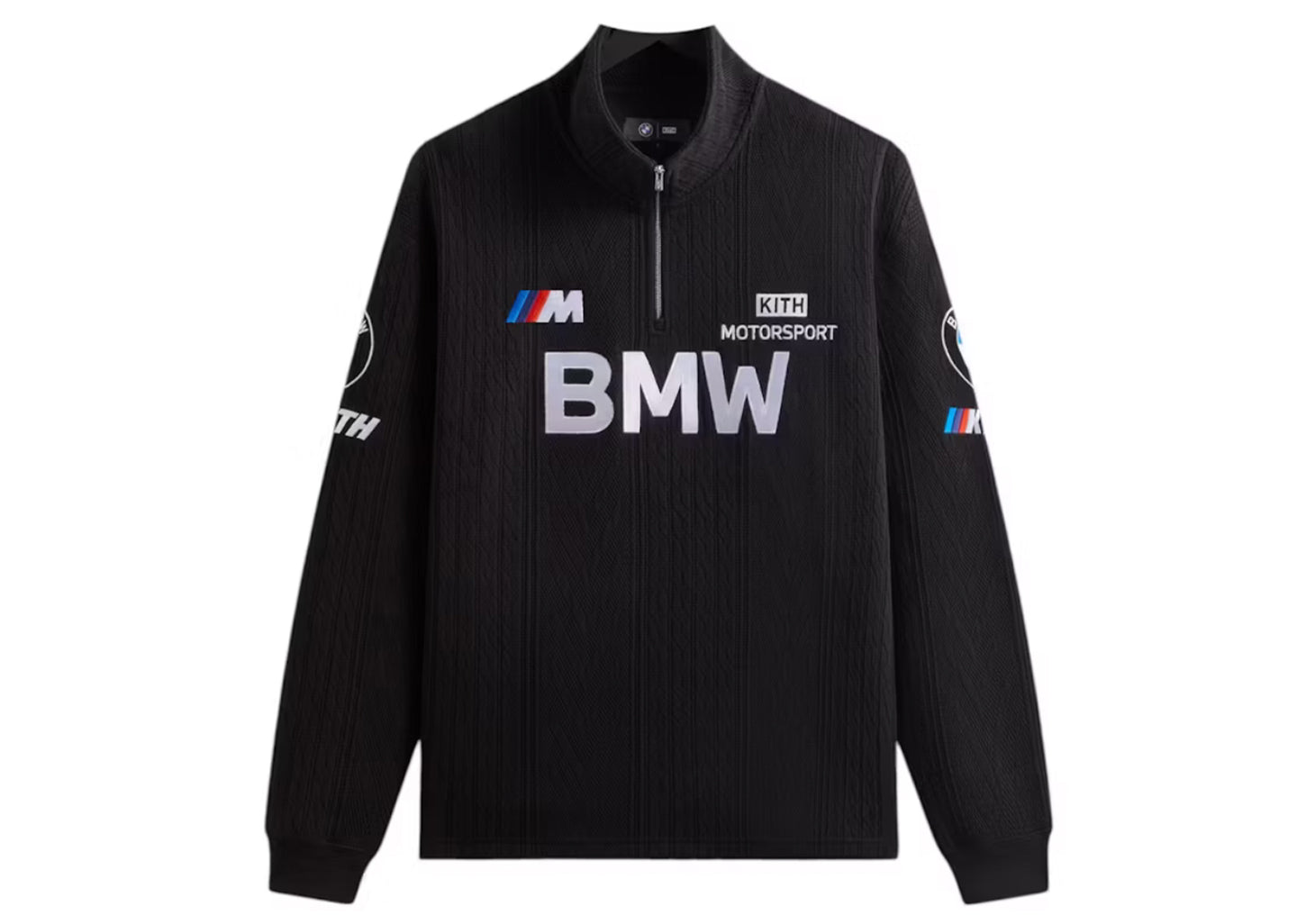 Kith x BMW Cable Fleece Quarter Zip