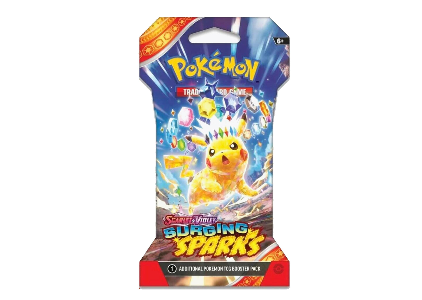 Surging Sparks Sleeved Booster Pack