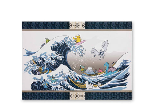 Great Wave Pikachu & Friends Puzzle (1,000 Pieces)