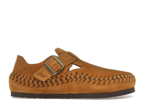 Birkenstock London Braided Shearling Kith Mink