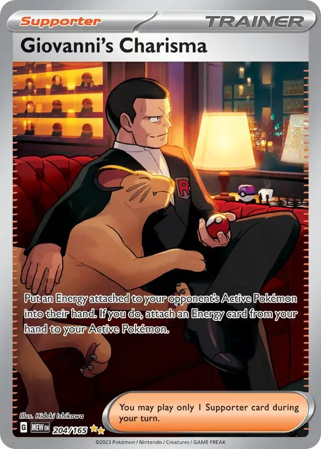 Giovanni's Charisma - 204/165 - NM