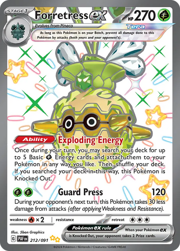Forretress ex - 212/091 - NM