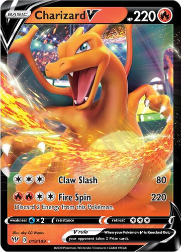 Charizard V - 019/189 - NM