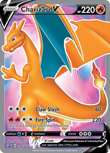 Charizard V - SWSH050 - Promo - Sealed