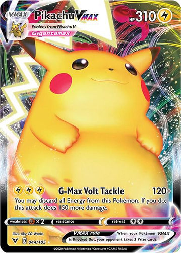 Pikachu VMAX - 044/185 - NM