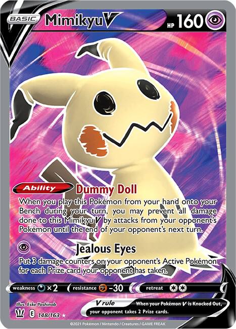 Mimikyu V - 148/163 - NM
