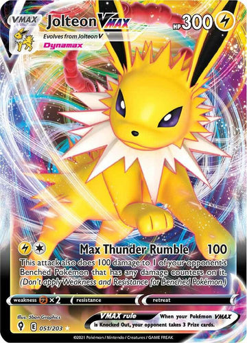 Jolteon VMAX - 051/203 - NM
