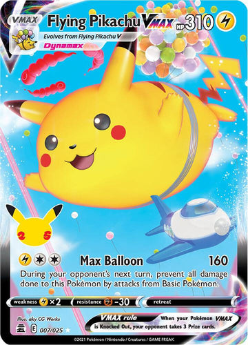 Flying Pikachu VMAX - 007/025 - NM