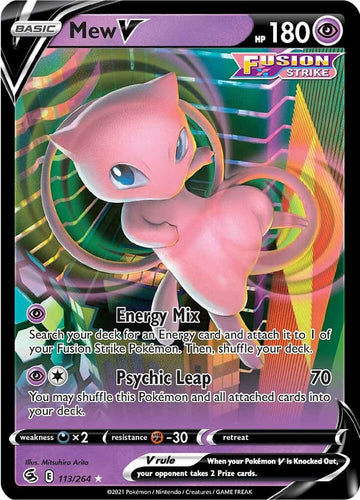 Mew V - 113/264 - NM
