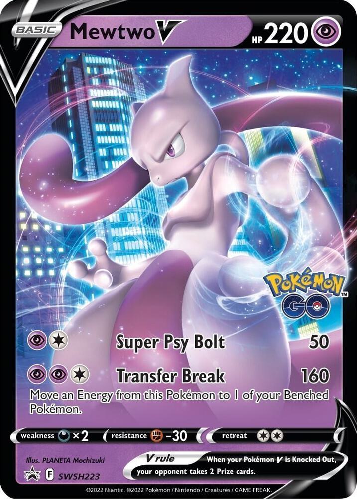 Mewtwo V - SWSH223 - NM