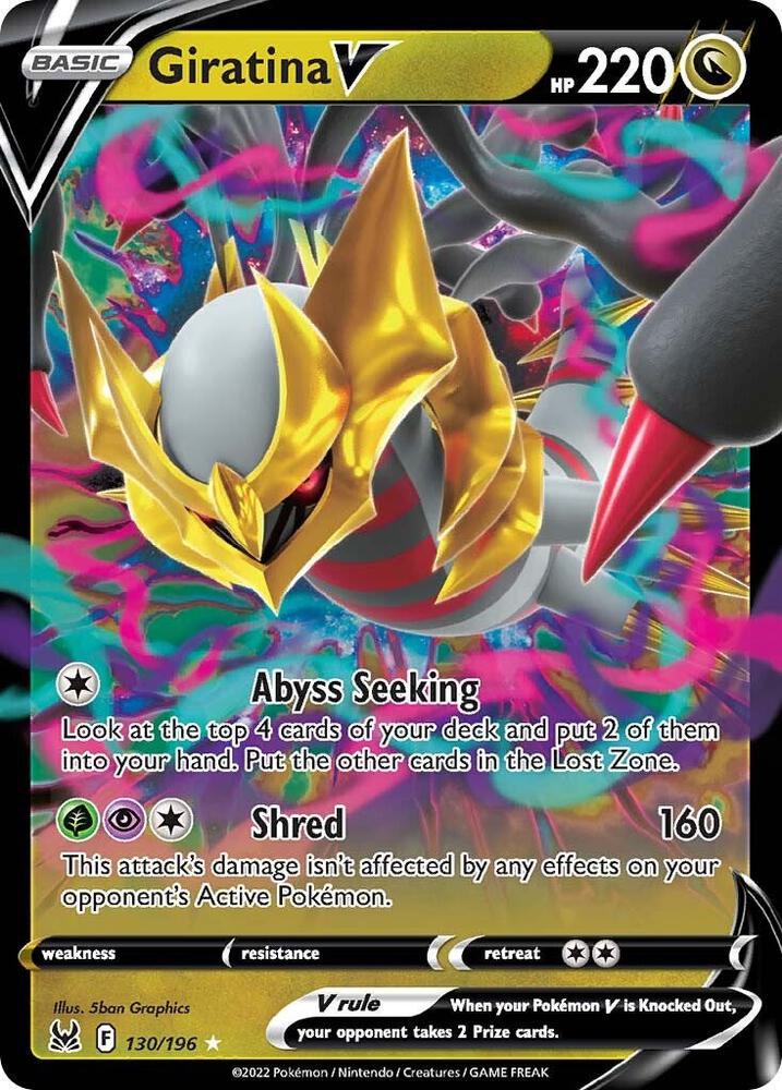 Giratina V - 130/196 - NM