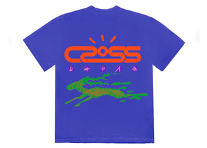 Travis Scott Cross Tech Tee (Royal)
